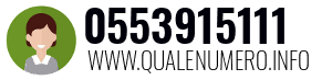 Numero di telefono 0553915111 0553915111