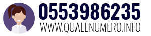 Numero di telefono 0553986235 0553986235