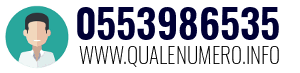 Numero di telefono 0553986535 0553986535
