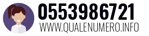 Numero di telefono 0553986721 0553986721
