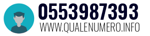 Numero di telefono 0553987393 0553987393
