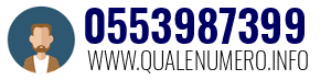 Numero di telefono 0553987399 0553987399