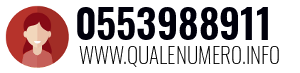 Numero di telefono 0553988911 0553988911