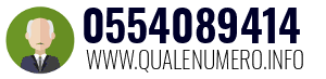 Numero di telefono 0554089414 0554089414