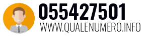 Numero di telefono 055427501 055427501