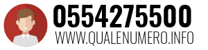 Numero di telefono 0554275500 0554275500