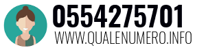 Numero di telefono 0554275701 0554275701