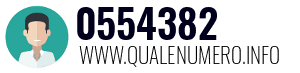 Numero di telefono 0554382 0554382
