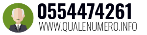 Numero di telefono 0554474261 0554474261