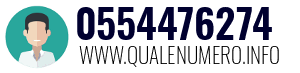 Numero di telefono 0554476274 0554476274
