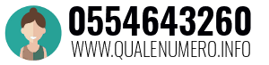 Numero di telefono 0554643260 0554643260