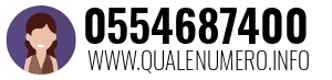 Numero di telefono 0554687400 0554687400