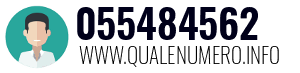 Numero di telefono 055484562 055484562