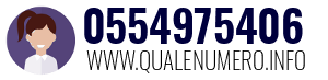 Numero di telefono 0554975406 0554975406