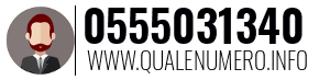 Numero di telefono 0555031340 0555031340