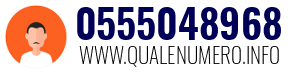 Numero di telefono 0555048968 0555048968