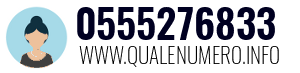 Numero di telefono 0555276833 0555276833