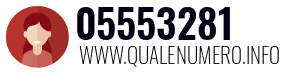 Numero di telefono 05553281 05553281