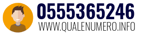 Numero di telefono 0555365246 0555365246