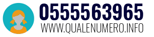 Numero di telefono 0555563965 0555563965