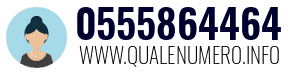 Numero di telefono 0555864464 0555864464