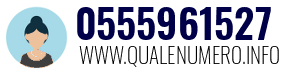 Numero di telefono 0555961527 0555961527