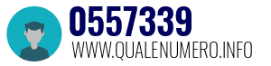 Numero di telefono 0557339 0557339