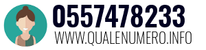 Numero di telefono 0557478233 0557478233
