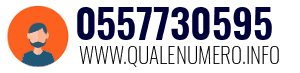 Numero di telefono 0557730595 0557730595
