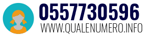 Numero di telefono 0557730596 0557730596