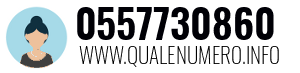 Numero di telefono 0557730860 0557730860