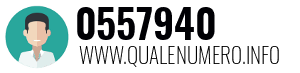 Numero di telefono 0557940 0557940