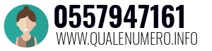 Numero di telefono 0557947161 0557947161