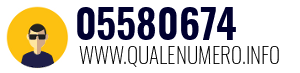Numero di telefono 05580674 05580674