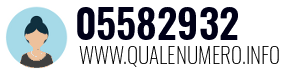 Numero di telefono 05582932 05582932
