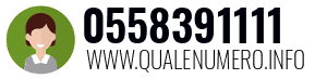 Numero di telefono 0558391111 0558391111