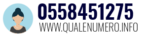 Numero di telefono 0558451275 0558451275