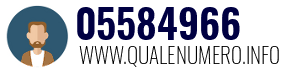 Numero di telefono 05584966 05584966