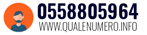 Numero di telefono 0558805964 0558805964