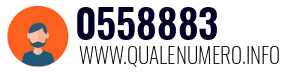 Numero di telefono 0558883 0558883