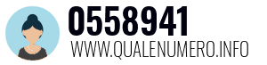 Numero di telefono 0558941 0558941