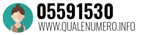 Numero di telefono 05591530 05591530