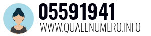 Numero di telefono 05591941 05591941