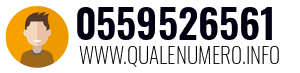 Numero di telefono 0559526561 0559526561