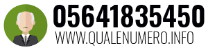 Numero di telefono 05641835450 05641835450