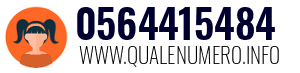Numero di telefono 0564415484 0564415484
