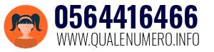 Numero di telefono 0564416466 0564416466