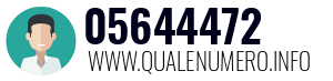 Numero di telefono 05644472 05644472