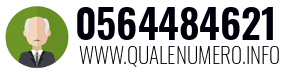 Numero di telefono 0564484621 0564484621
