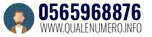 Numero di telefono 0565968876 0565968876